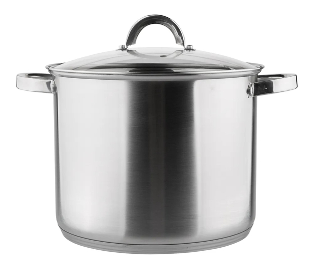 Altom Fabio garnek wysoki nierdz. 26cm 10,5l z pokrywą szklaną - 1580519 - zdjęcie